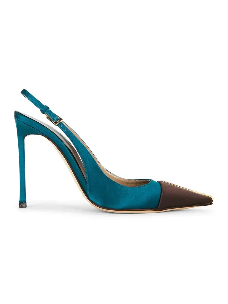 Satin Slingback Pump Satin Slingback Pump