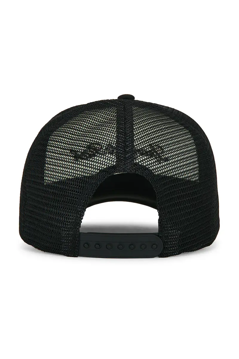 Sporty & Rich Signature Logo Trucker Hat | Thumbnail 2