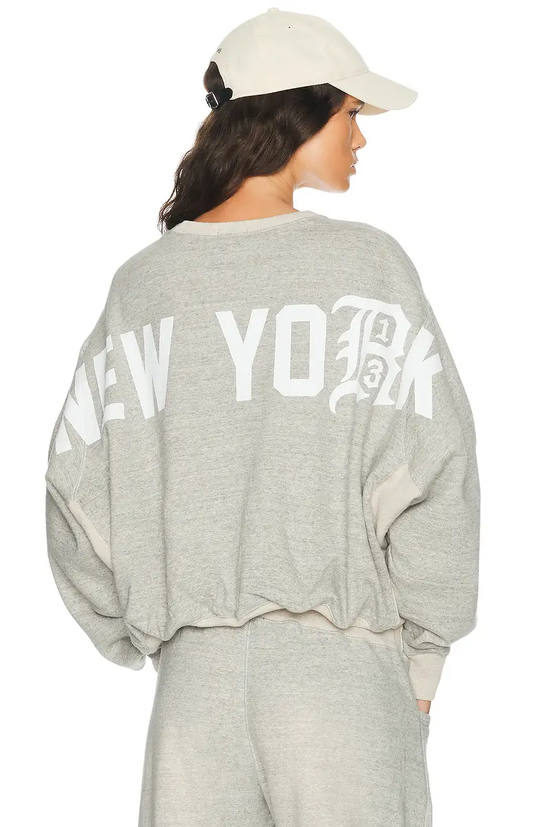 R13 New York Balloon Crewneck Sweatshirt | Image 1 R13 New York Balloon Crewneck Sweatshirt | Image 1
