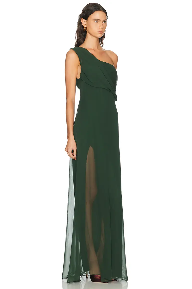 THE SEI Chiffon Tie Draped Gown | Thumbnail 2 THE SEI Chiffon Tie Draped Gown | Thumbnail 2
