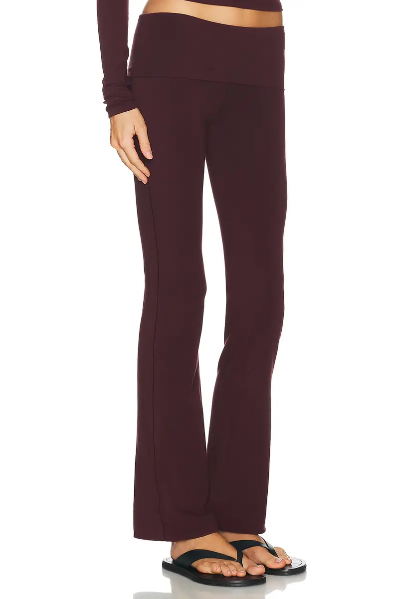 Skims Cotton Jersey Foldover Pant | Thumbnail 2
