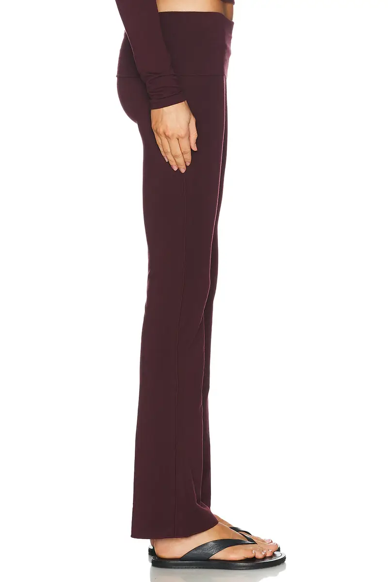 Skims Cotton Jersey Foldover Pant | Thumbnail 3