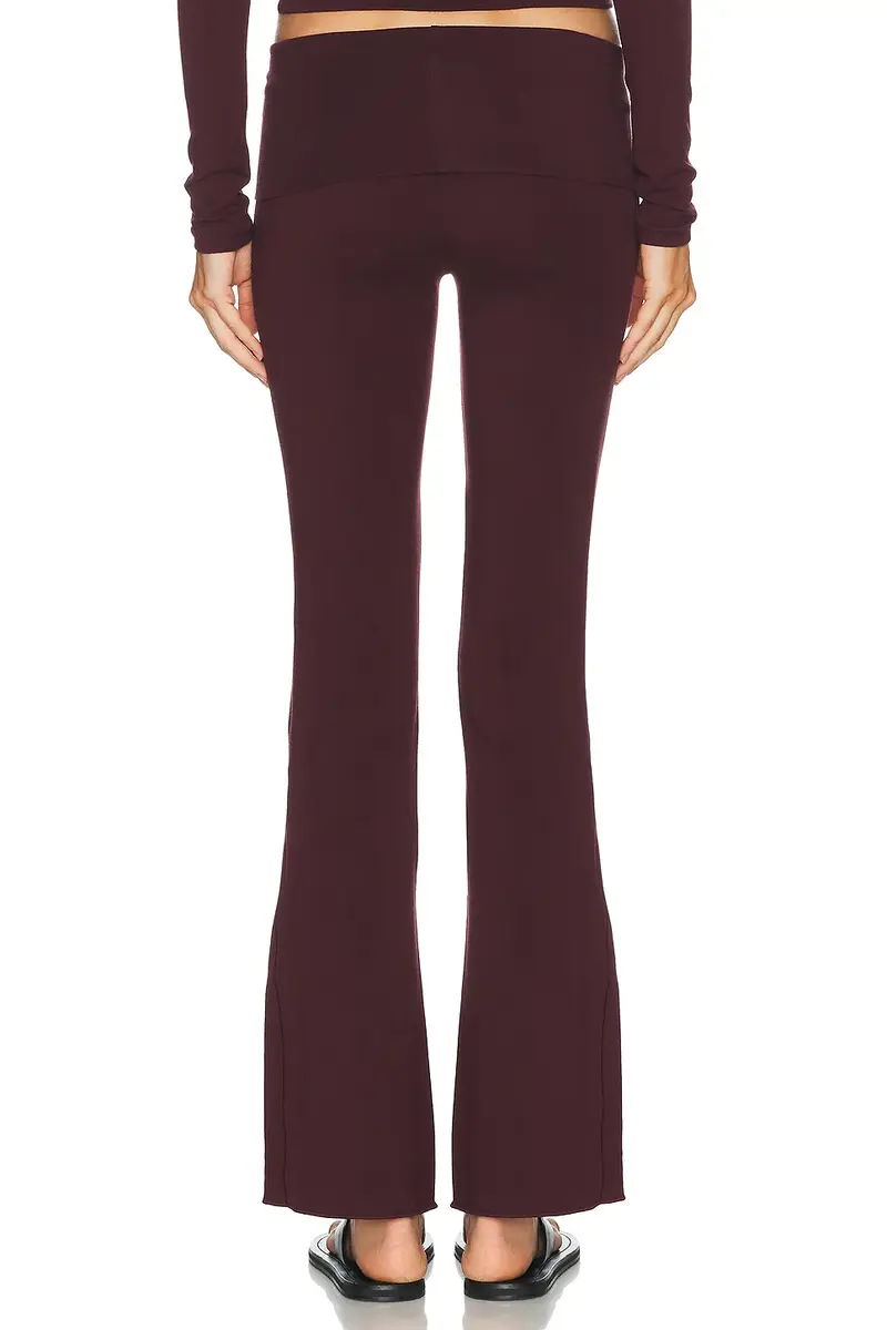 Skims Cotton Jersey Foldover Pant | Thumbnail 4