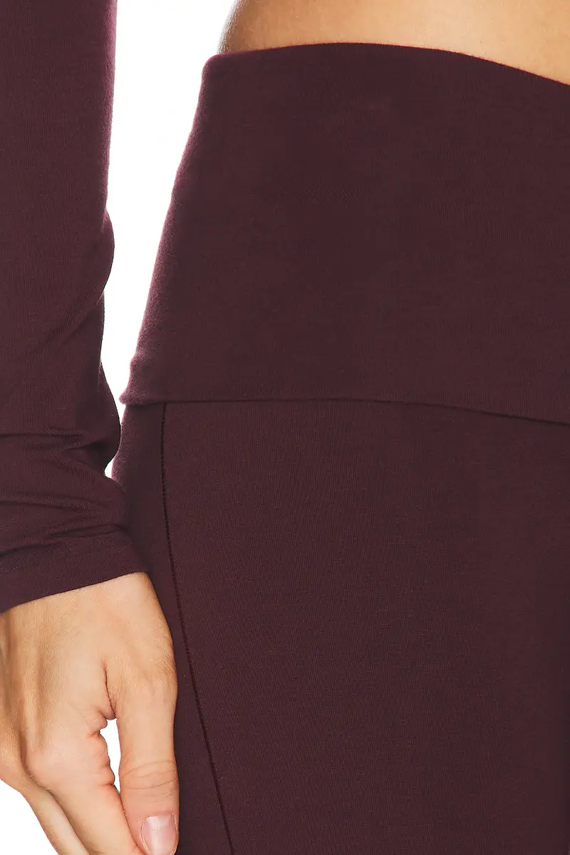 Skims Cotton Jersey Foldover Pant | Thumbnail 6