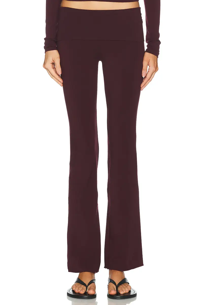 Skims Cotton Jersey Foldover Pant | Image 1 Skims Cotton Jersey Foldover Pant | Image 1