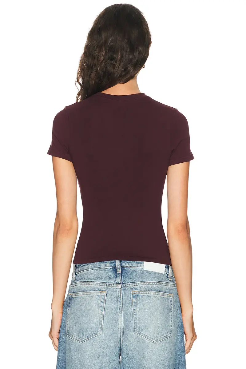 Skims Cotton Jersey T-Shirt | Thumbnail 3 Skims Cotton Jersey T-Shirt | Thumbnail 3