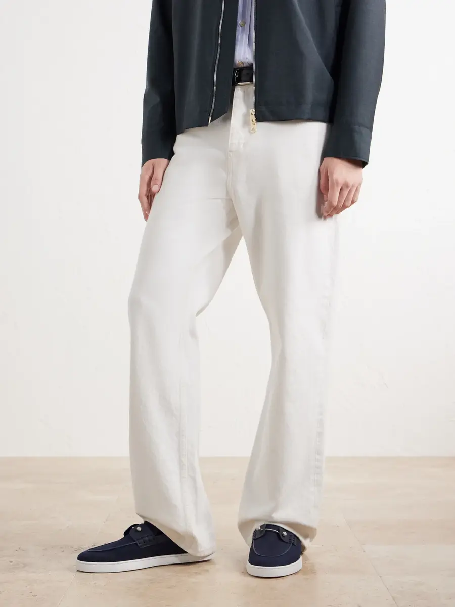 Christian Louboutin Chambeliboat Woven Leather Loafers - Men | Thumbnail 2