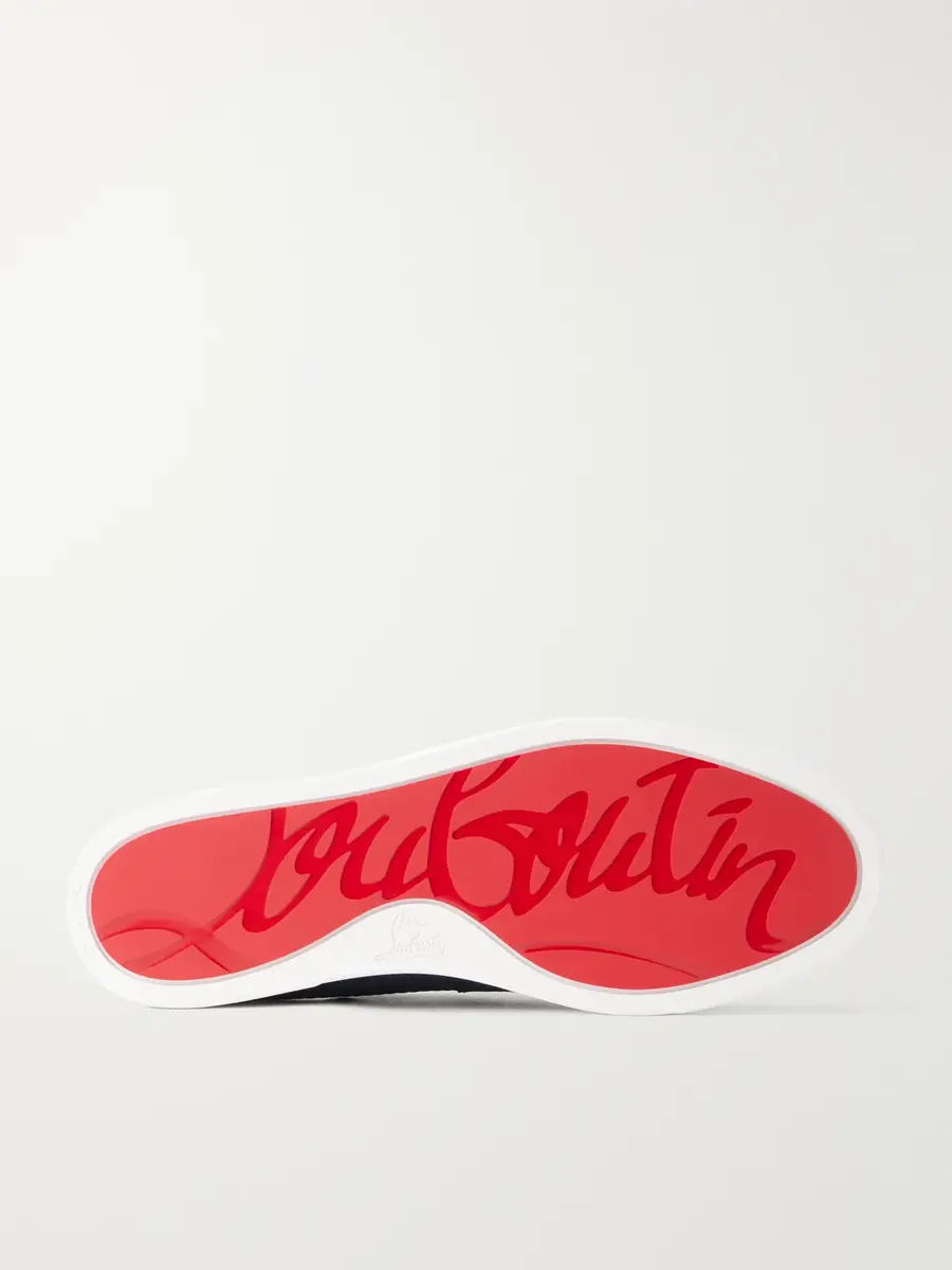 Christian Louboutin Chambeliboat Woven Leather Loafers - Men | Thumbnail 3