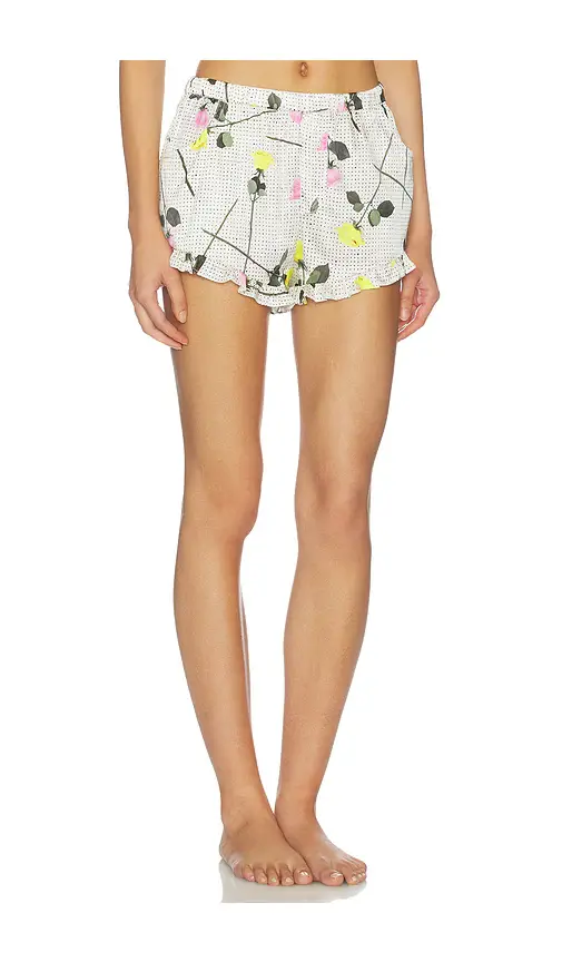Fleur du Mal Ruffle Shorts | Thumbnail 2 Fleur du Mal Ruffle Shorts | Thumbnail 2