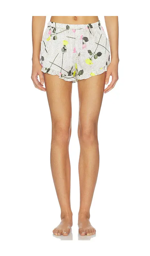 fleur du mal Ruffle Shorts | Image 1 fleur du mal Ruffle Shorts | Image 1
