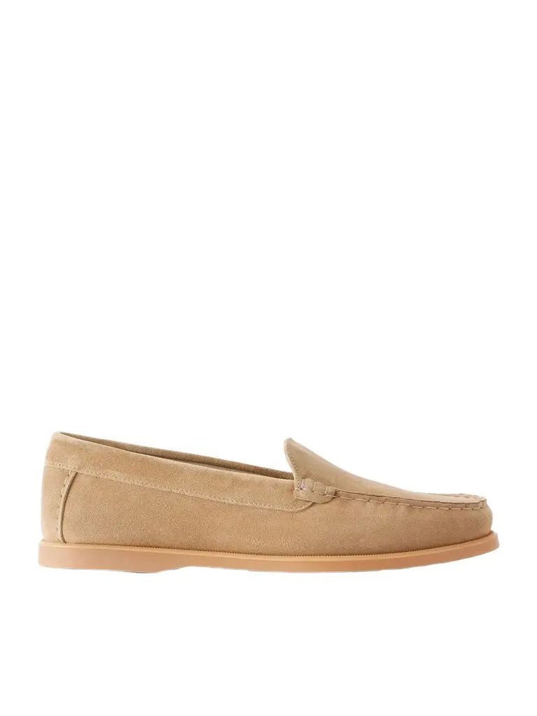 Saman Amel City Suede Loafers - Men | Image 1 Saman Amel City Suede Loafers - Men | Image 1