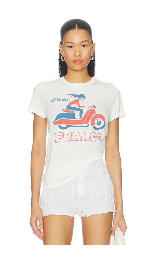 Junk Food Paris France Tee | Image 1 Junk Food Paris France Tee | Image 1