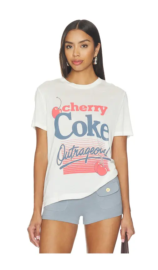 Junk Food Cherry Coke Outrageous Tee | Image 1 Junk Food Cherry Coke Outrageous Tee | Image 1