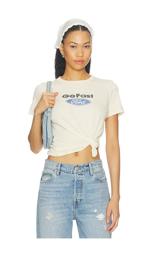 Junk Food Ford Fast Girl Tee | Image 1 Junk Food Ford Fast Girl Tee | Image 1