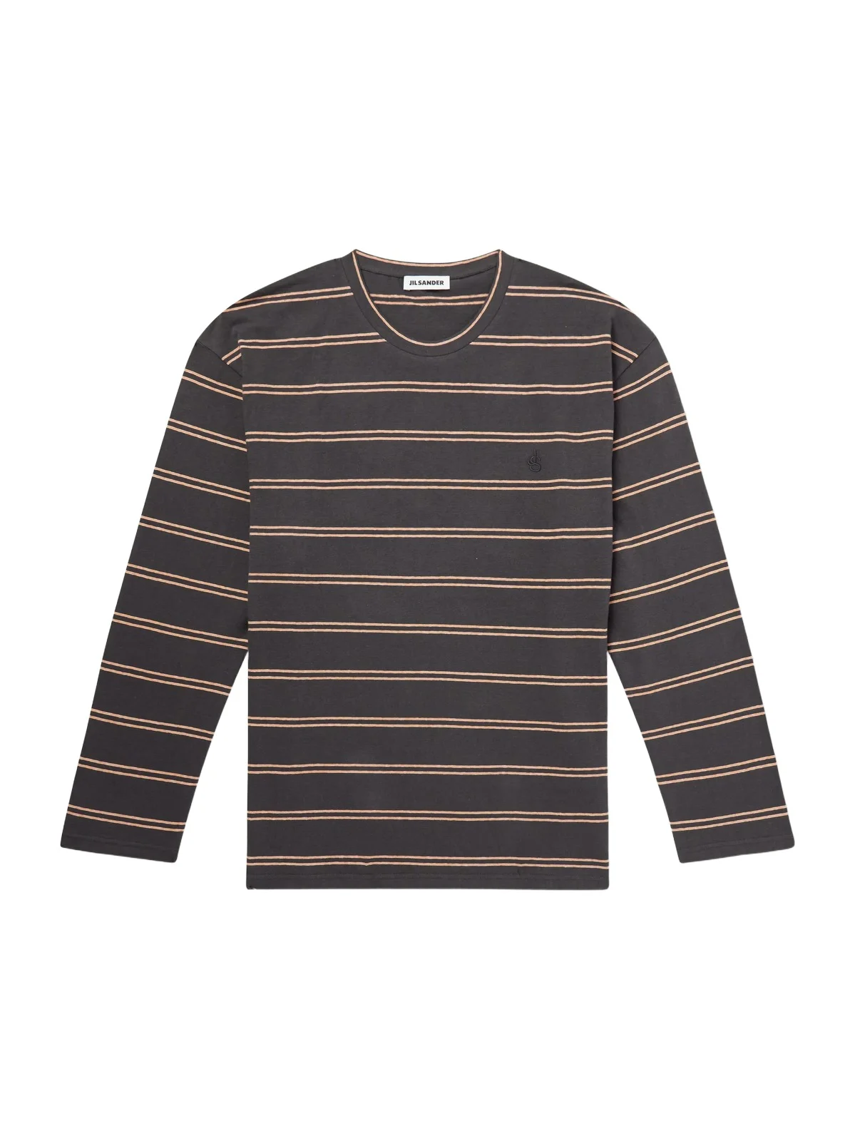 Logo-Embroidered Striped Cotton-Jersey T-Shirt - Men Logo-Embroidered Striped Cotton-Jersey T-Shirt - Men