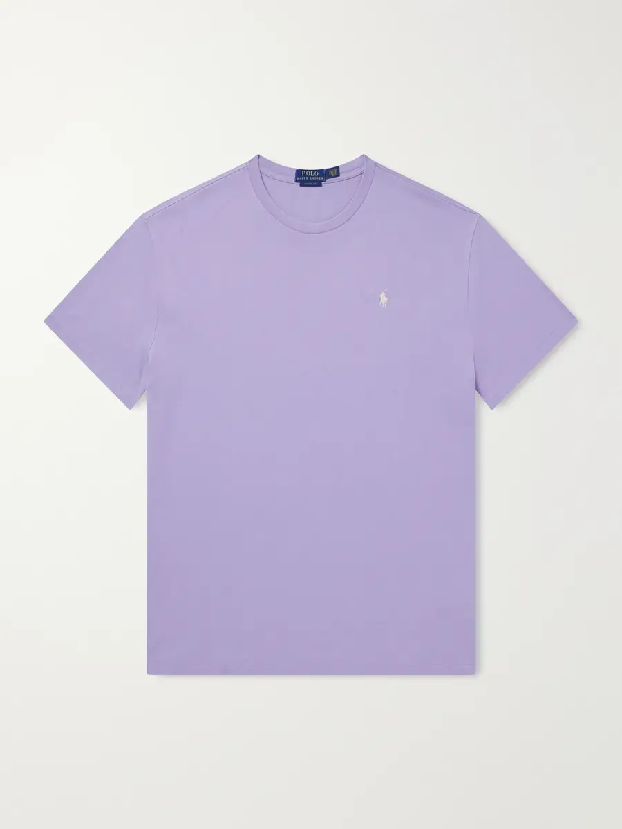 Polo Ralph Lauren Logo-Embroidered Cotton-Jersey T-Shirt - Men | Thumbnail 2