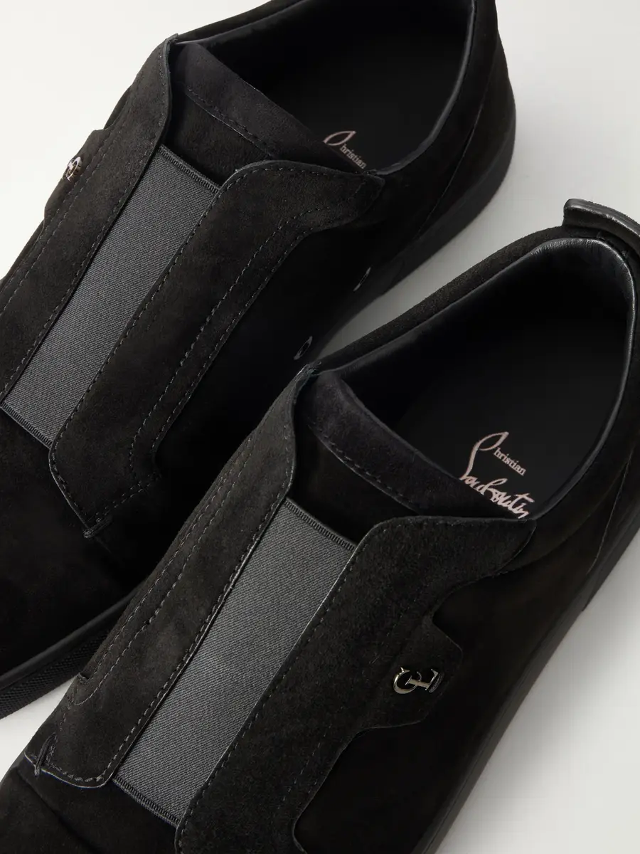 Christian Louboutin St Louis Suede Sneakers - Men | Thumbnail 5