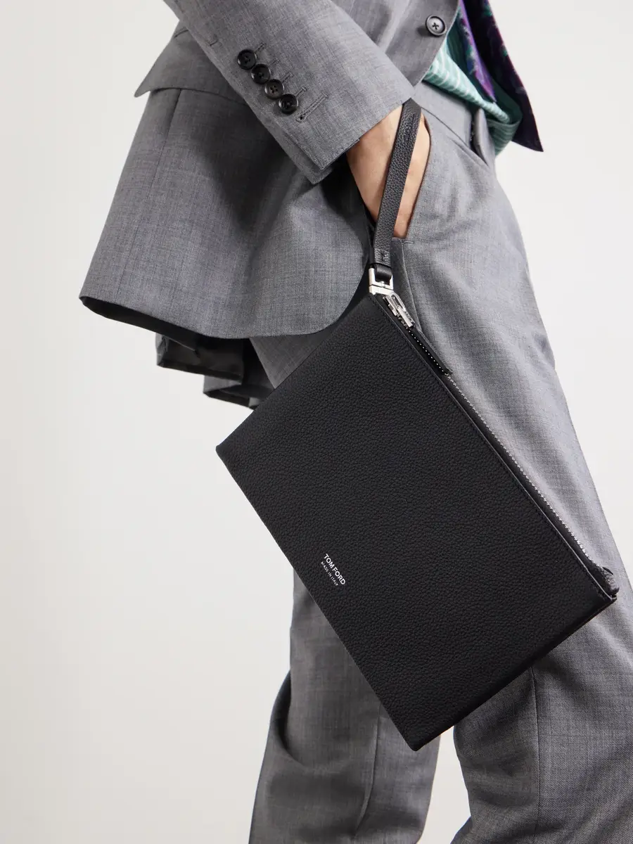 Tom Ford Leather Pouch - Men | Thumbnail 2