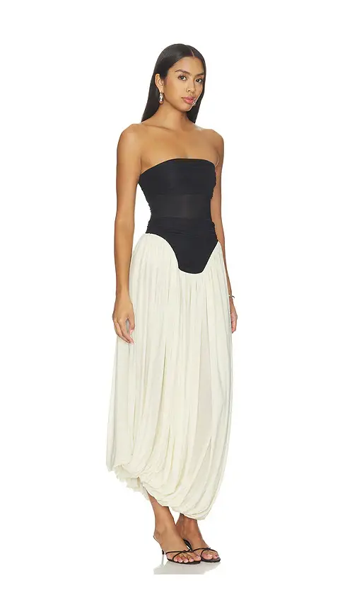 Maygel Coronel Lux Strapless Dress | Thumbnail 2