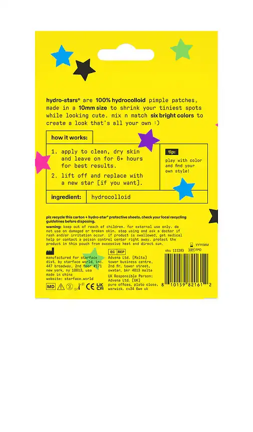 Starface Hydro-Star Extra Small Pimple Patches | Thumbnail 2 Starface Hydro-Star Extra Small Pimple Patches | Thumbnail 2