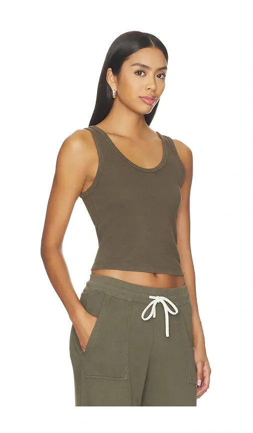perfectwhitetee Blondie Structured Rib Bra Friendly Tank | Thumbnail 2 perfectwhitetee Blondie Structured Rib Bra Friendly Tank | Thumbnail 2