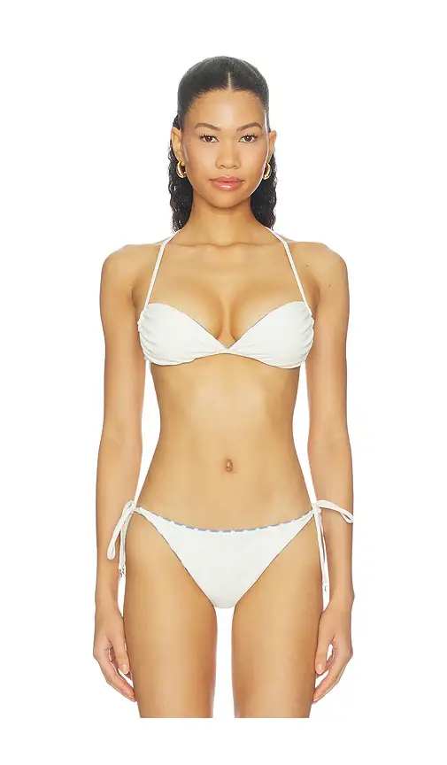 VERANDAH Reversible Crossback Bikini Top | Thumbnail 2