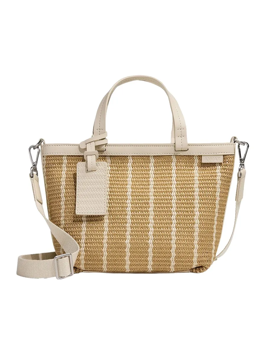Away Mini Riviera Straw Tote