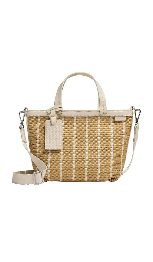 Away Mini Riviera Straw Tote | Image 1 Away Mini Riviera Straw Tote | Image 1