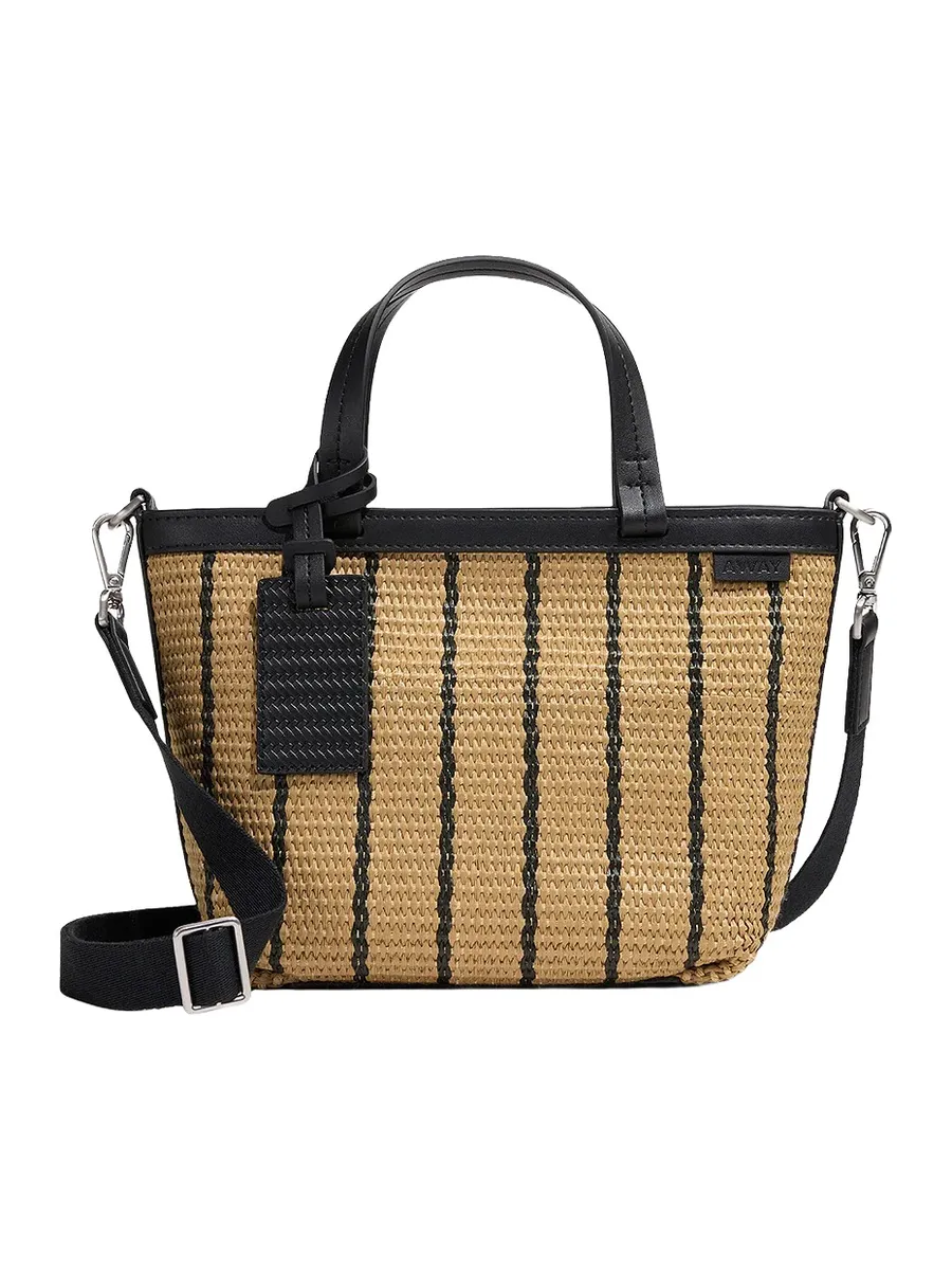 Away Mini Riviera Straw Tote