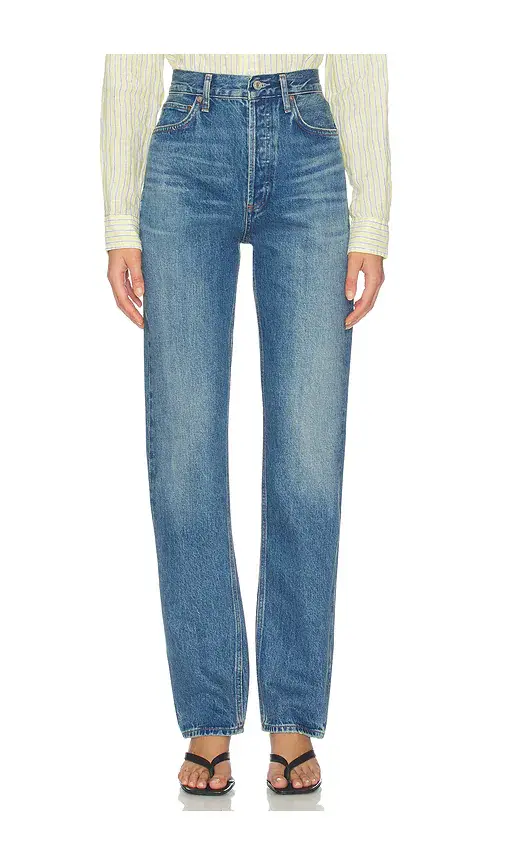 AGOLDE 90s Pinch Waist Long Jean | Image 1 AGOLDE 90s Pinch Waist Long Jean | Image 1