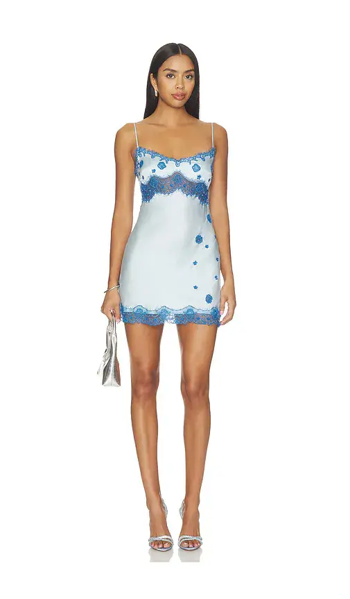 Asta Resort Arlette Hand Beaded Mini Dress