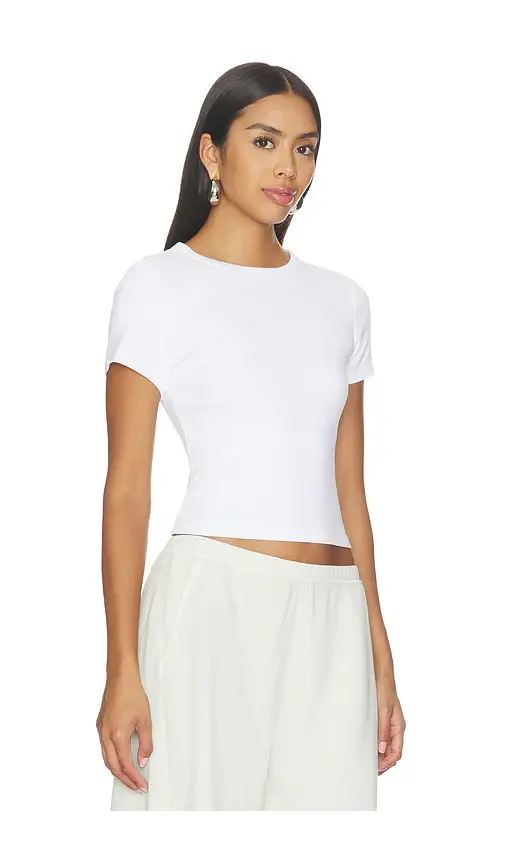 Beyond Yoga Rib Baby Tee | Thumbnail 2 Beyond Yoga Rib Baby Tee | Thumbnail 2