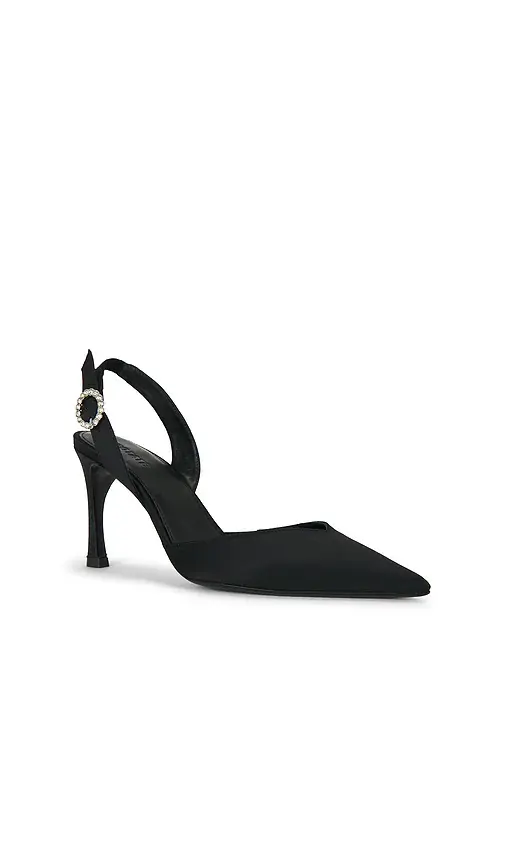 ROTATE Slingback High Heel Satin Pump | Thumbnail 2 ROTATE Slingback High Heel Satin Pump | Thumbnail 2