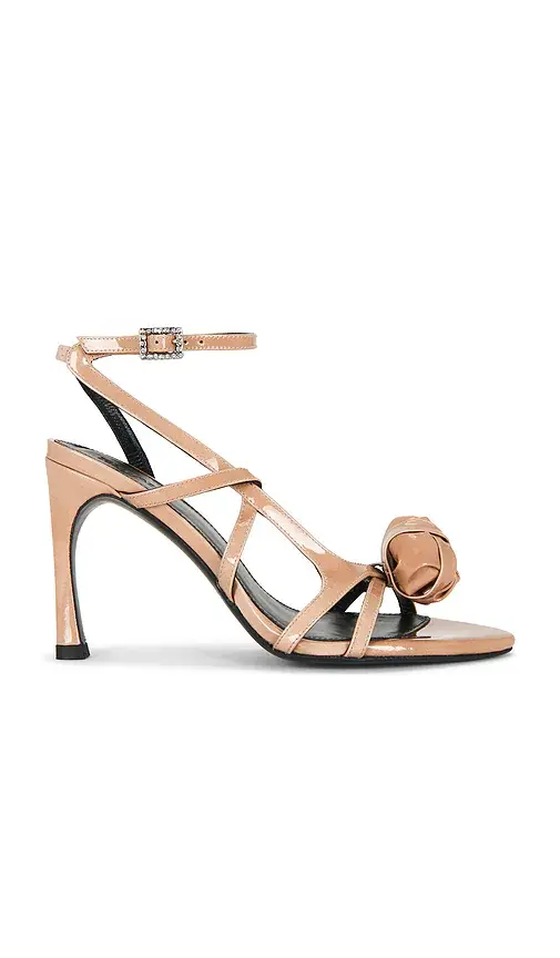 ROTATE High Heel Patent Leather Sandal | Image 1 ROTATE High Heel Patent Leather Sandal | Image 1