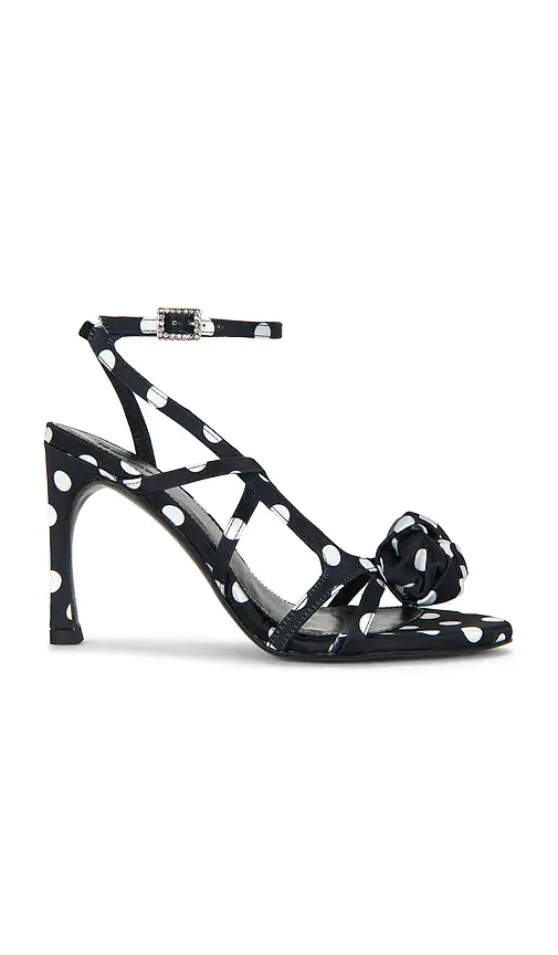 ROTATE Polka Satin Sandal | Image 1 ROTATE Polka Satin Sandal | Image 1