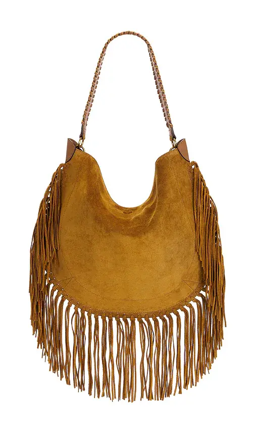 Isabel Marant Oskan Hobo Soft Zip With Fringe | Thumbnail 2 Isabel Marant Oskan Hobo Soft Zip With Fringe | Thumbnail 2