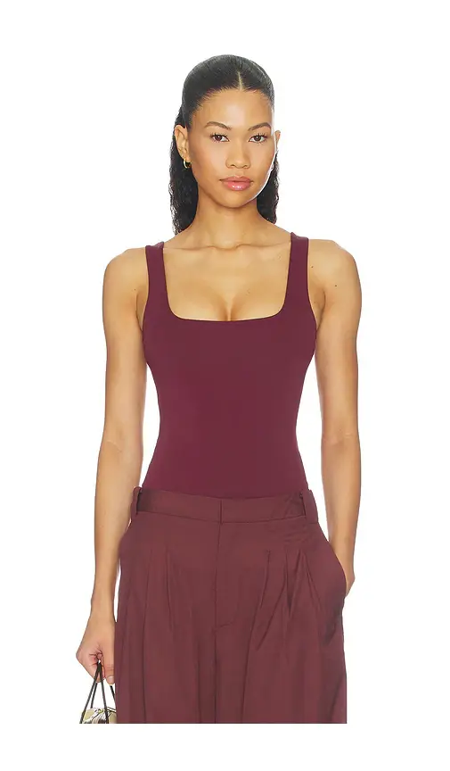 Good American The Sculpting Modern Tank Top | Image 1 Good American The Sculpting Modern Tank Top | Image 1