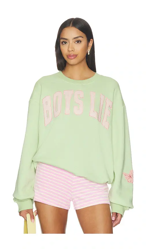 Boys Lie Razzle Dazzle V4 Kara Crewneck Sweatshirt | Image 1 Boys Lie Razzle Dazzle V4 Kara Crewneck Sweatshirt | Image 1