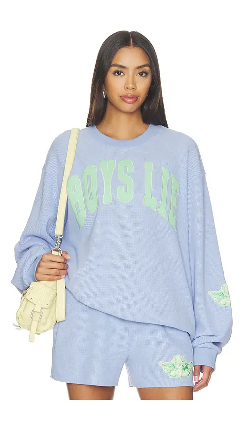 Boys Lie Razzle Dazzle V4 Kara Crewneck Sweatshirt | Image 1 Boys Lie Razzle Dazzle V4 Kara Crewneck Sweatshirt | Image 1