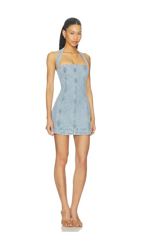 Retrofête Vivara Denim Dress | Thumbnail 2 Retrofête Vivara Denim Dress | Thumbnail 2