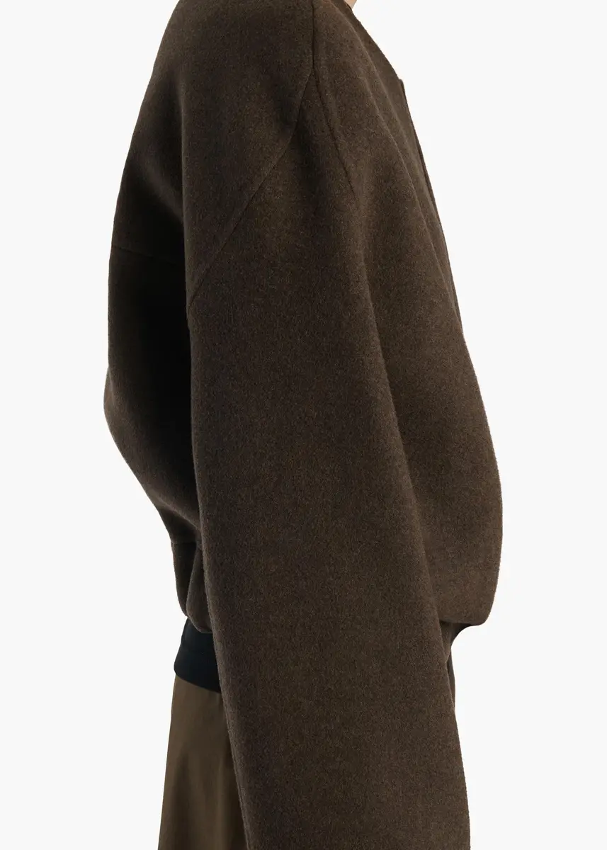 Khaite Cordan Jacket In Army Melange | Thumbnail 6 Khaite Cordan Jacket In Army Melange | Thumbnail 6