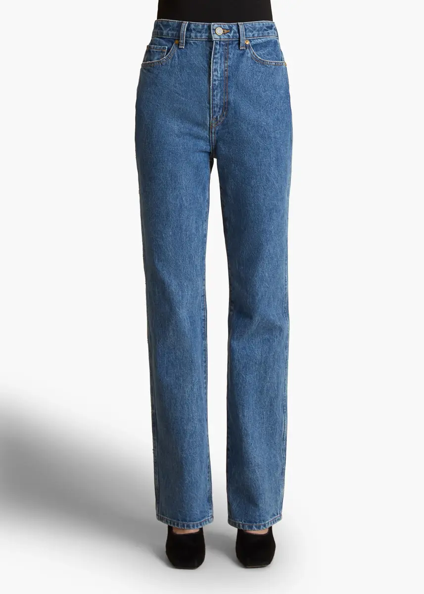 Khaite Danielle Stretch Jean In Boone | Thumbnail 3