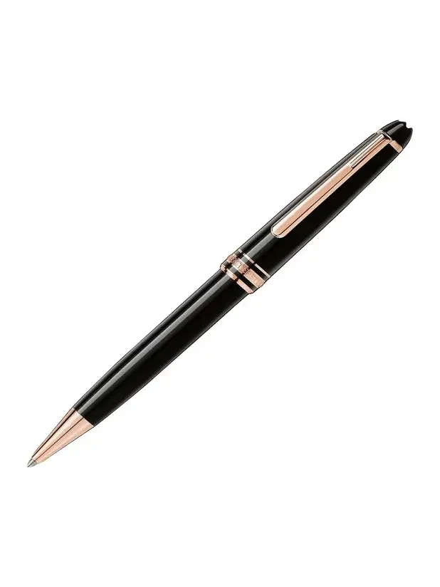 Montblanc Meisterstuck Classique Ballpoint Pen, Rose Gold-Coated
