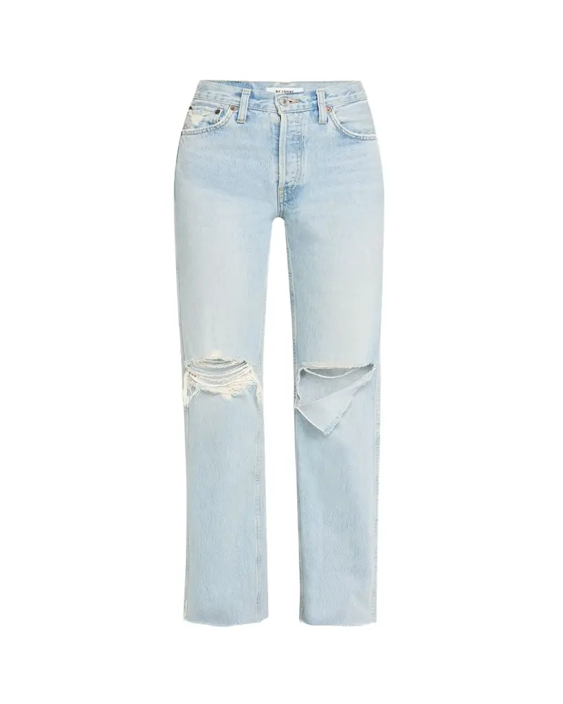 RE/DONE 90s High-Rise Loose Straight Jeans | Image 1 RE/DONE 90s High-Rise Loose Straight Jeans | Image 1