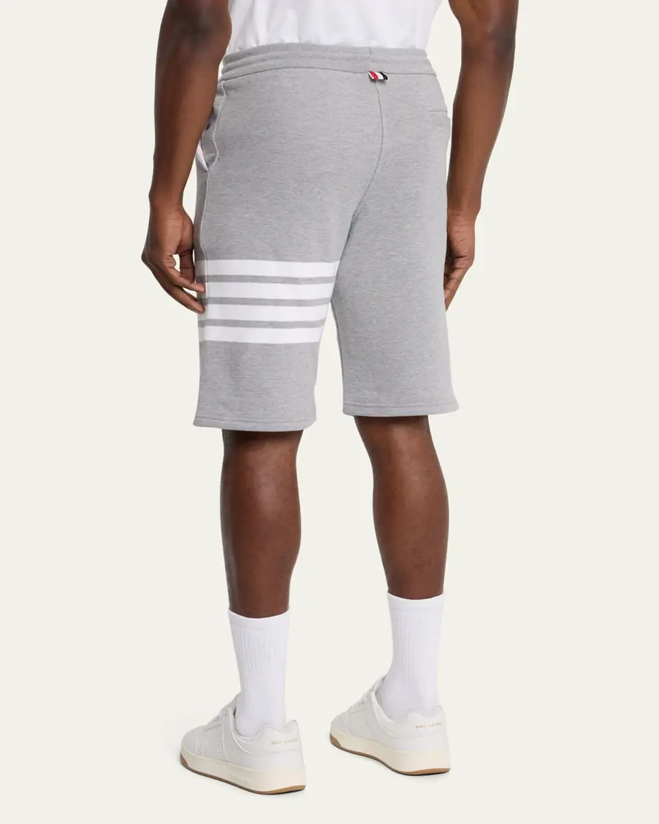 Thom Browne Men's 4-Bar Basic Terry Sweat Shorts | Thumbnail 3 Thom Browne Men's 4-Bar Basic Terry Sweat Shorts | Thumbnail 3