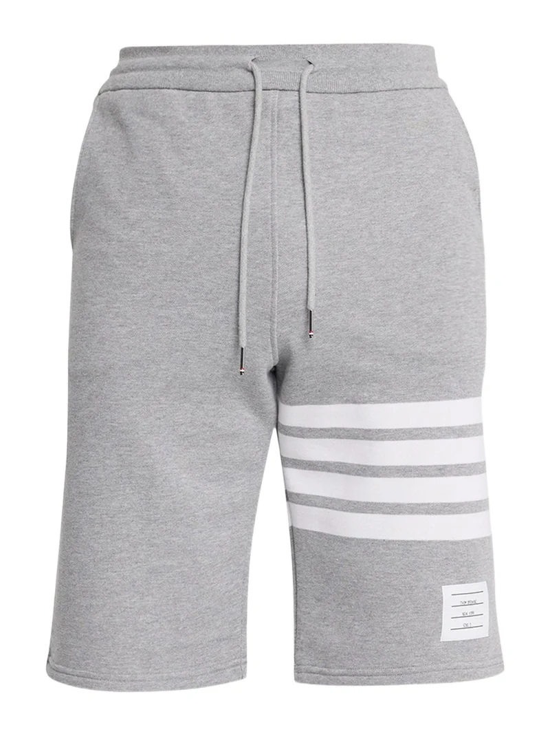 Thom Browne Men's 4-Bar Basic Terry Sweat Shorts
