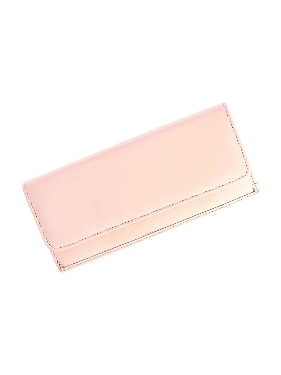 Royce New York Monogrammed RFID Blocking Leather Clutch Wallet, Personalized