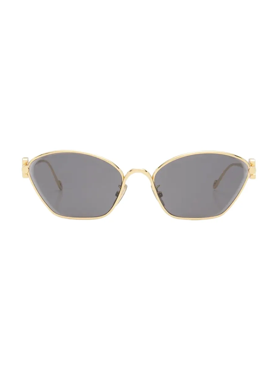Anagram Golden Metal Cat-Eye Sunglasses Anagram Golden Metal Cat-Eye Sunglasses