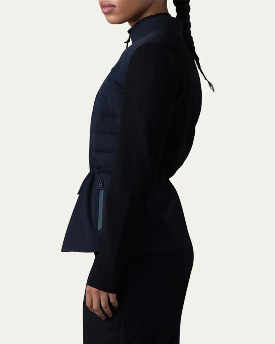 Mackage Laika Hybrid Down Peplum-Hem Jacket | Thumbnail 4 Mackage Laika Hybrid Down Peplum-Hem Jacket | Thumbnail 4