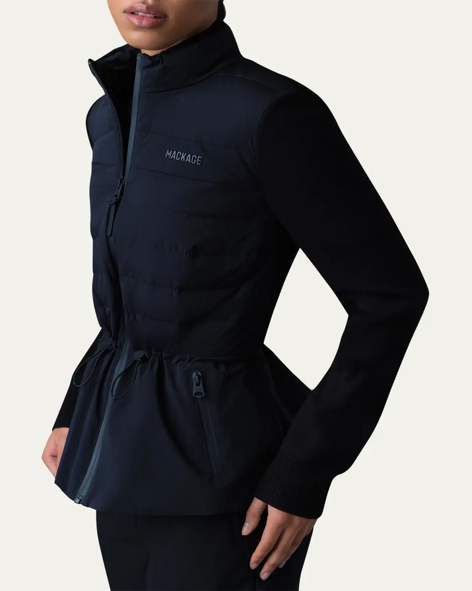 Mackage Laika Hybrid Down Peplum-Hem Jacket | Thumbnail 5 Mackage Laika Hybrid Down Peplum-Hem Jacket | Thumbnail 5